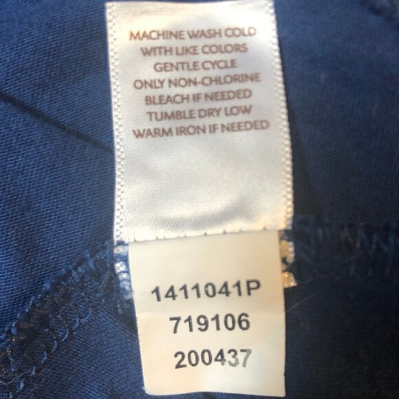 J. Jill navy long-sleeve tee sz SP - Picture 5 of 5